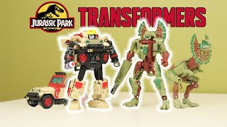 Oh Collaborative Was Soooo Close | #transformers Collaborative Jurassic Park Jp12 and Dilophocon