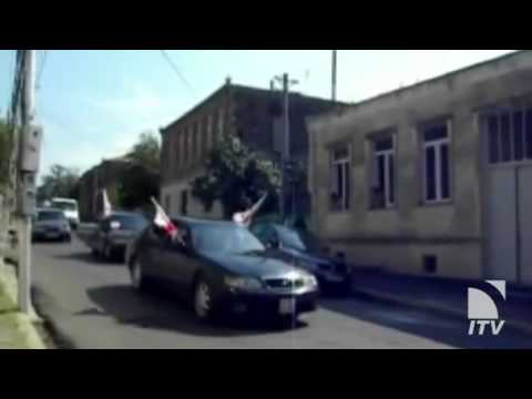 რეგიონებიდან დაძრული კოლონების ნაწილი უკვე თბილისშია