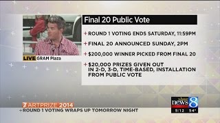 ArtPrize Round 1 voting wraps up Saturday