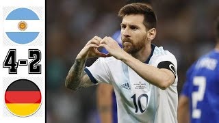 Germany vs Argentina 2-4 - Friendly - Highlights 2019 HD