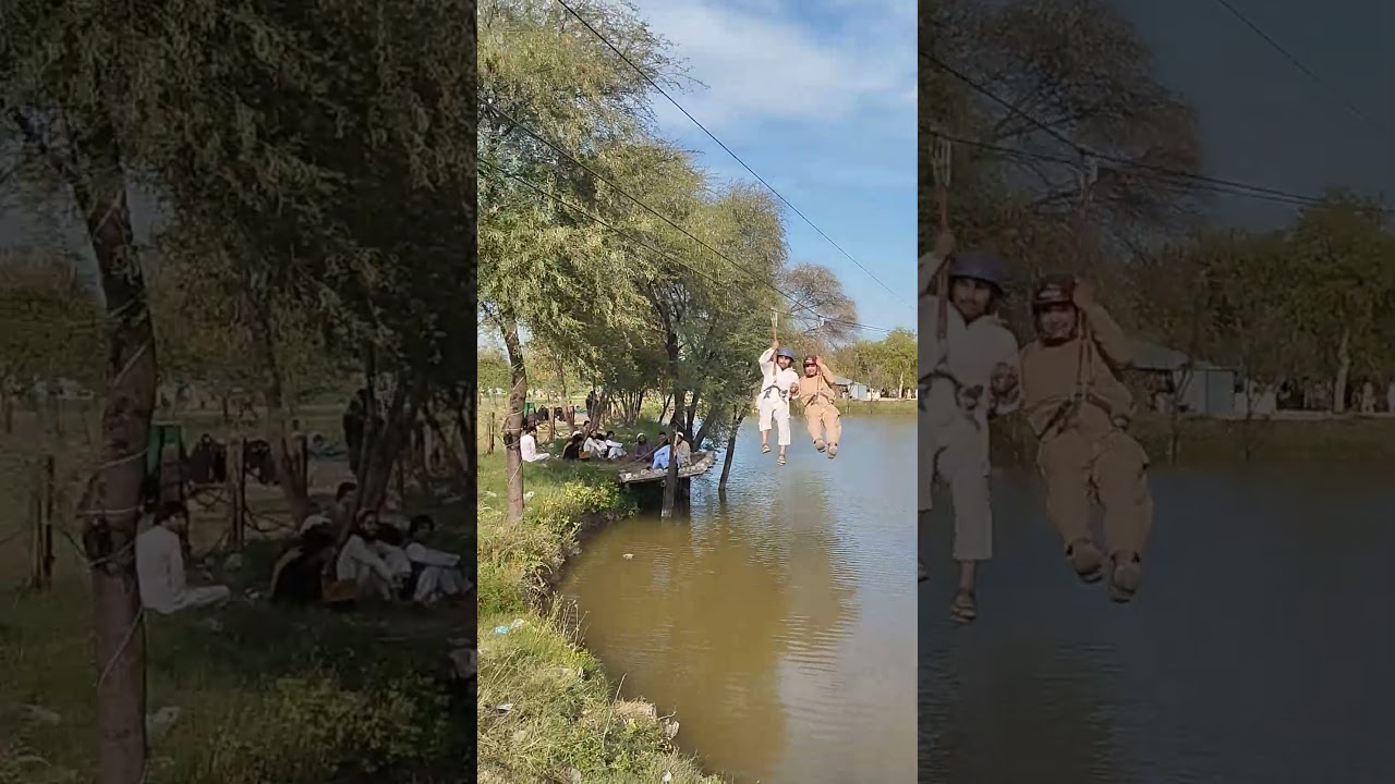 A Dangerous Finishing zipline 