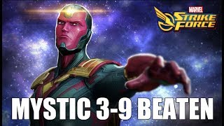 Farming Vision - How To Beat Mystic 3-9 - Marvel Strike Force