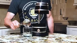 Ice Ball Press - The Whiskey Barrel Ice Baller
