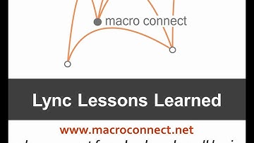 Lync Lessons Learned
