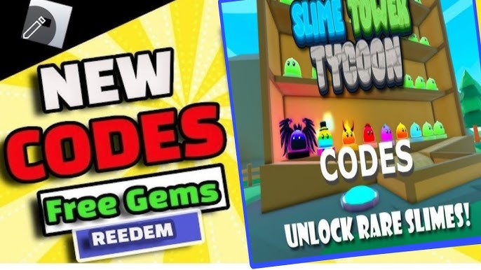 Slime Tower Tycoon codes for free gifts (December 2023)