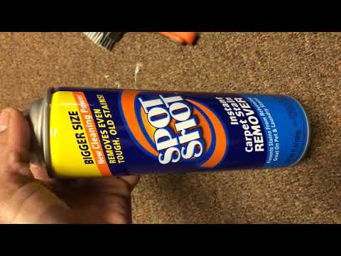 How to get dried up slime off of your carpet!!!!!