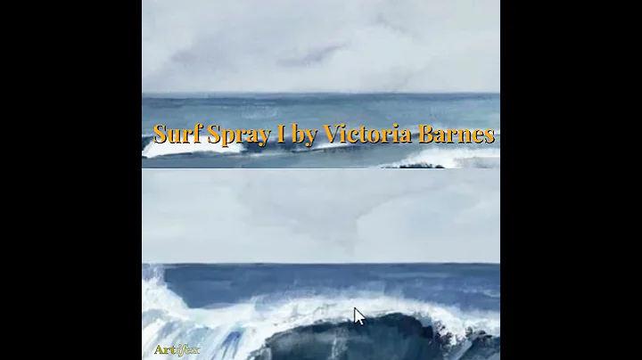 Surf Spray I by Victoria Barnes
