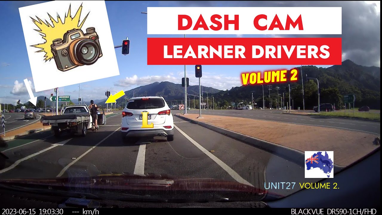 MAN FAILS TO GIVE WAY! DASH CAMS LEARNER DRIVERS AUSTRALIA Vol 2 - YouTube