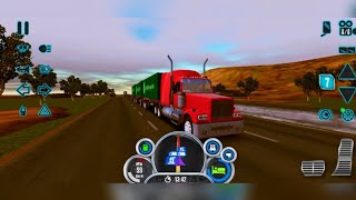 Truck Simulator USA Evolution - Pulling Triple Trailer/Road Train | Gameplay screenshot 2