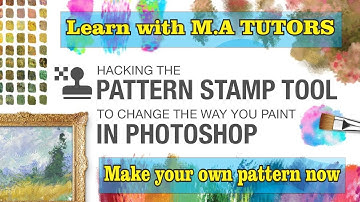 Adobe Photoshop CS6 Tutorial#22 || How to use Pattern Stamp Tool
