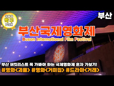 부산국제영화제 혼자 가서 즐기기 (야외극장 오픈시네마, 오픈토크)
