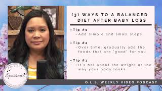 How Do You Keep A Balanced Diet After Baby Loss? | #Shorts