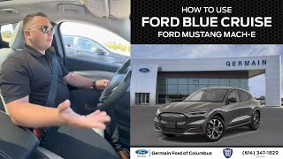 How to use Ford Blue Cruise - Ford Mustang Mach-E