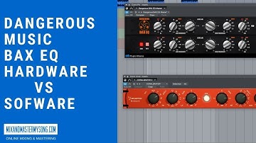 Dangerous Music Bax EQ Hardware Vs Sofware