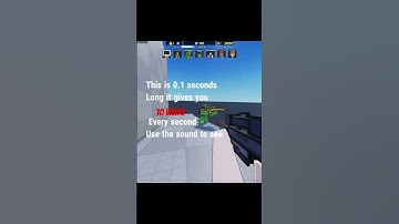 This is 0.1 seconds. Long it gives you 10 views Every second Use the sound to see #roblox  #memes