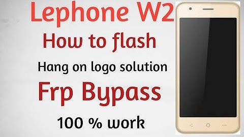 Lephone W2 Hang on logo solution