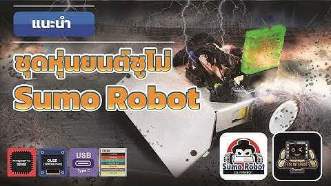 แนะนำชุดหุ่นยนต์ซูโม่ Sumo Robot