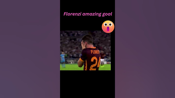Florenzi amazing goal  😲