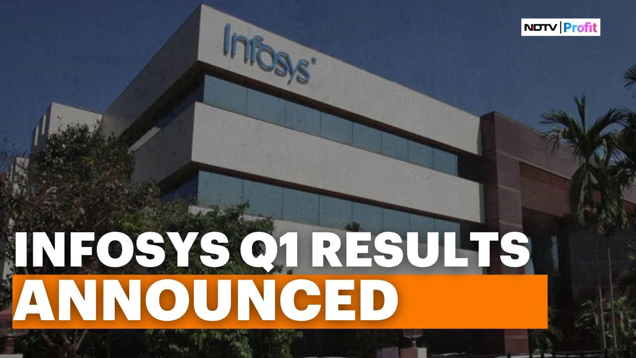 Infosys Q1 Results Announced Infosys Ups FY25 Operating Margin Infosys Q1 Results Announced Infosys Ups FY25 Operating Margin