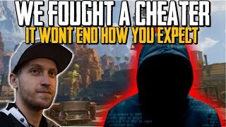 Viss Krafty and Vsnz Fight a Cheater! Apex Legends