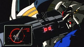 Gundam GP02 'Physalis' nukes the Earth Federation fleet (0083: Stardust Memory)