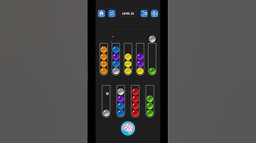 Lv 22 Ball Sort Puzzle - Color Game / 顏色分類遊戲 / ボールソーティングパズル (Guru Game)