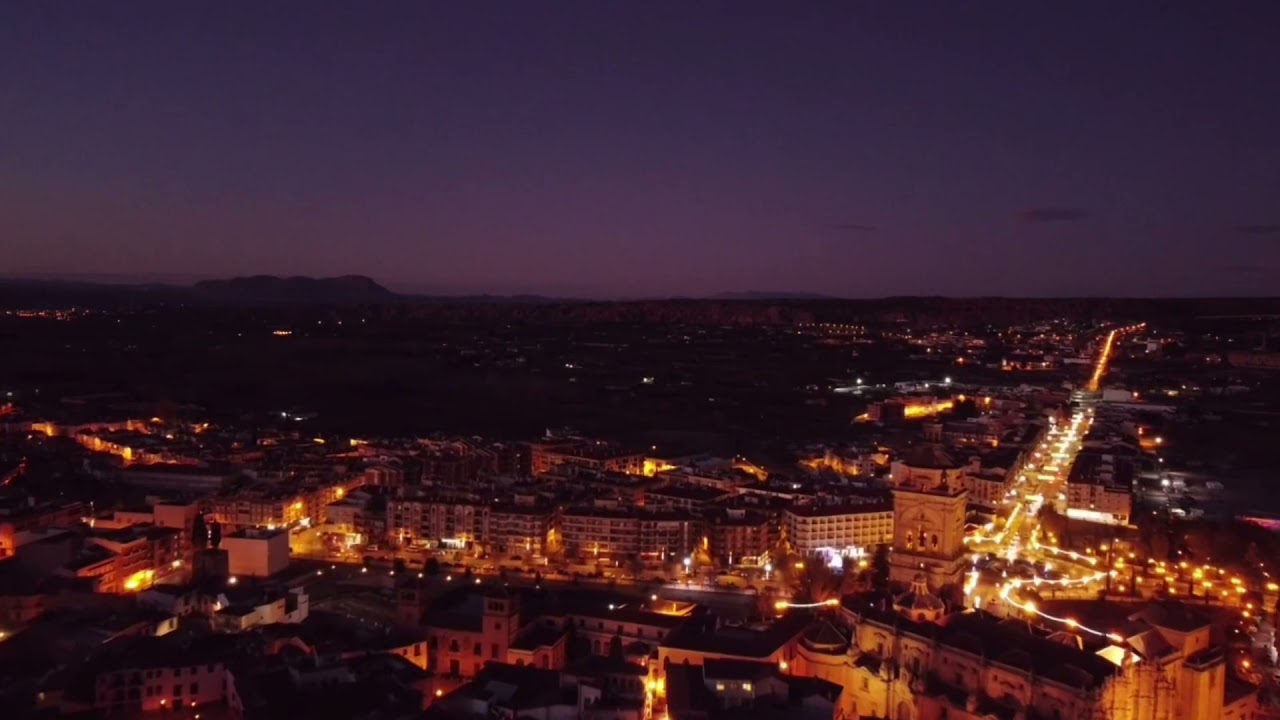 Catedral Guadix y Alcazaba paseo nocturno