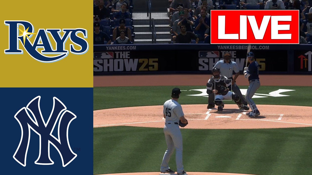 🔴LIVE 🔴New York Yankees vs Tampa Bay Rays / 06/03/26 Spring training /MLB THE SHOW 26
