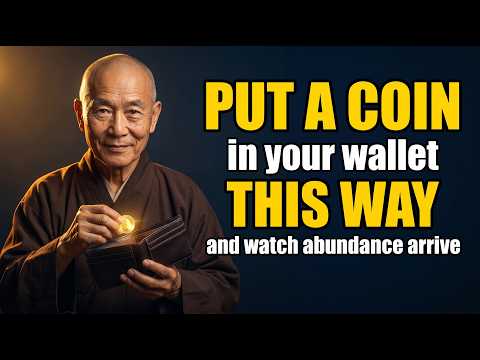 PUT A COIN IN YOUR WALLET THIS WAY   | The Zen Secret To Attract Abundance | Buddhist 2026