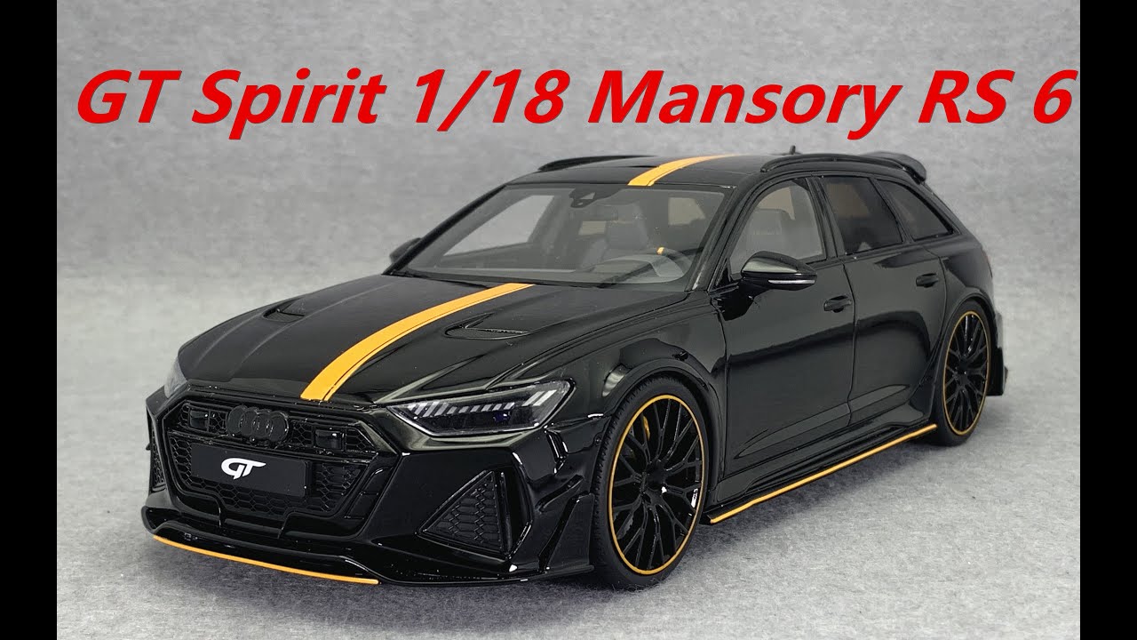 1/18 Mansory RS6 Avant by GT Spirit Models