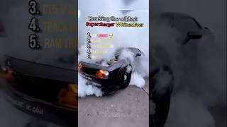 Ranking The wildest supercharger whines #supercharger