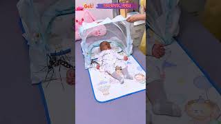 How to Create a Bug-Free Sleep Space Anywhere? Foldable Baby Mosquito Net #MomLife