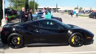 This car looks great in black! i have to say wasn't very impressed
when first saw pictures of the 488 about a year ago, but it definitely
good p...