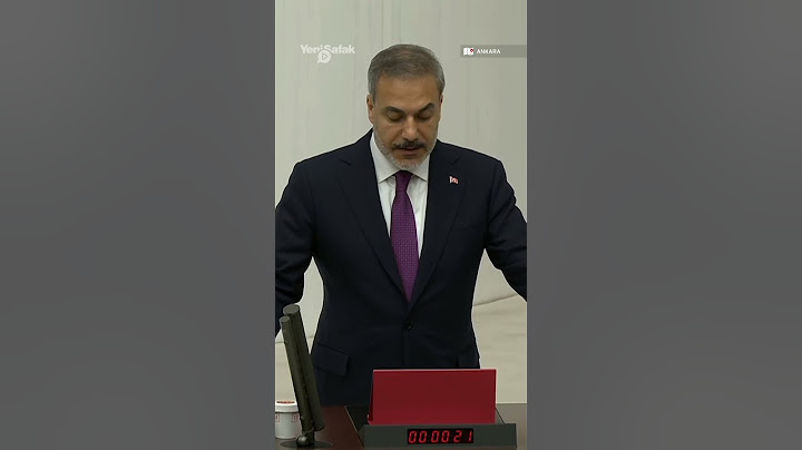Hakan Fidan TBMM'de yemin etti