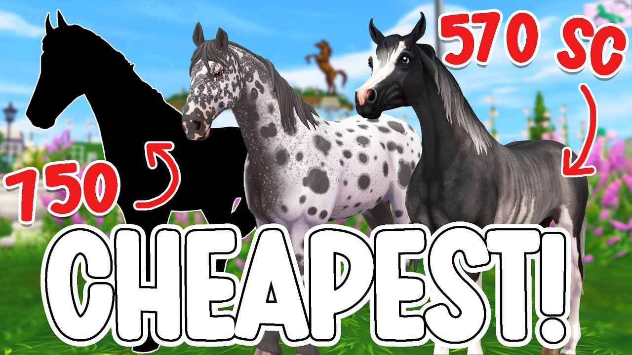 TOP 5 CHEAPEST HORSES (GEN 3) IN STAR STABLE 2024!! YouTube