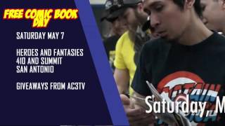May Events in Texas- Alamo City Comic Con TV