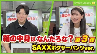 人気シリーズ第3弾箱の中身はなんだろなSaxxボクサーパンツVer.