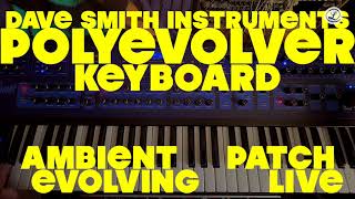 DSI POLY EVOLVER KEYBOARD // EVOLVING // No Talking // Sequential Circuits
