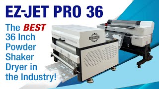 EZ-JET PRO 36 | The BEST 36 Inch Powder/Shaker/Dryer System in the Industry!