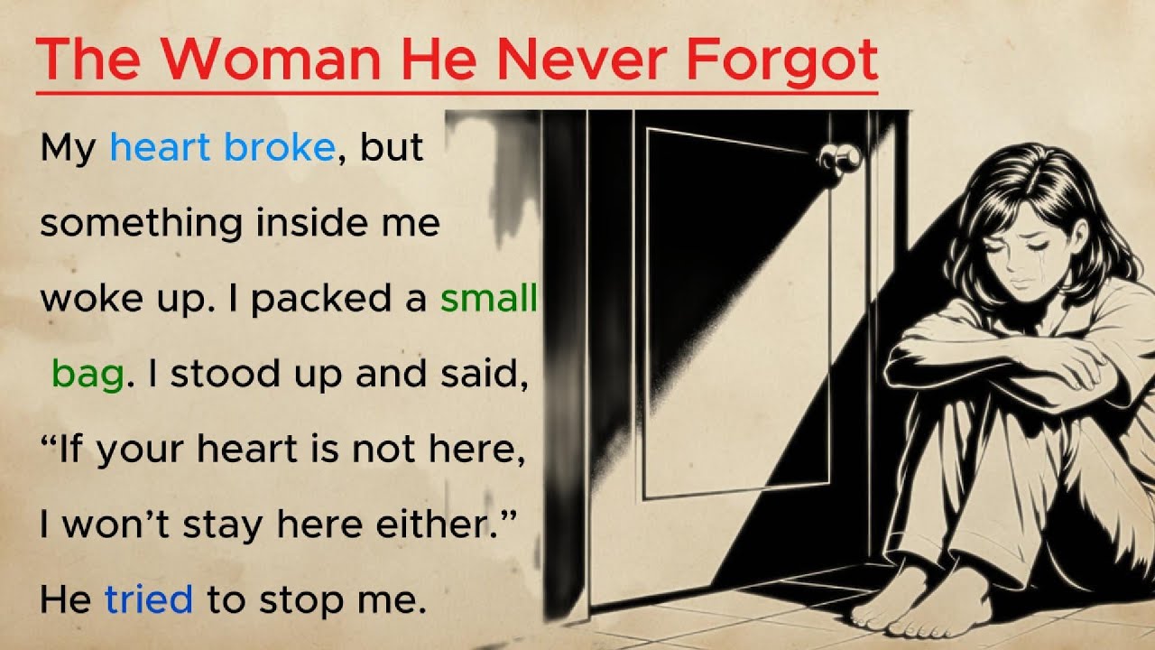 Learn English with Stories ⭐ The Woman He Never Forgot | Level 3 Listening Practice