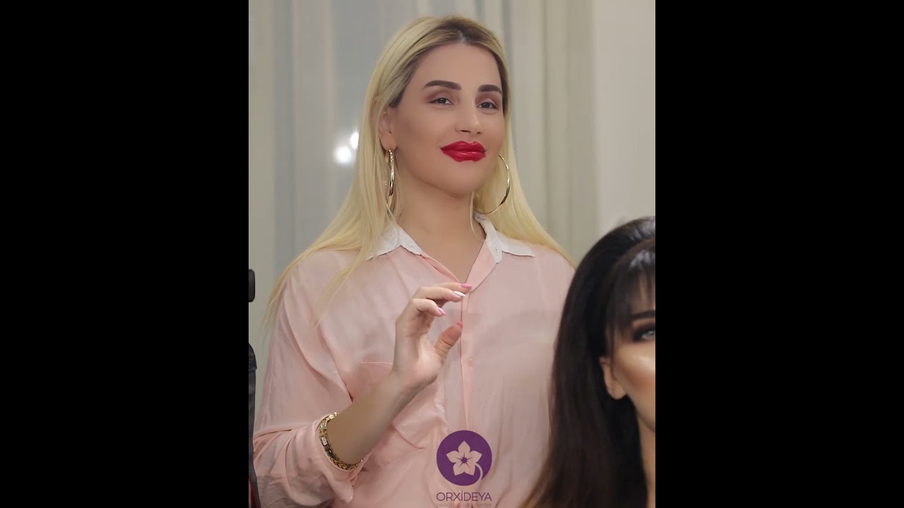 Orxideya Beauty Center / möhtəşəm gəlin bəzəyi | Tel: +99450-393-69-68