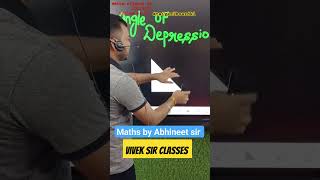angle of depression | class 10 | application of trigonometry #trigo #application #depression #maths