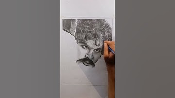 allu Arjun drawing   || (Pushpa movie) #realistic Sketch# ||