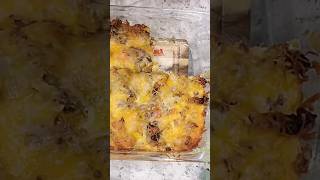 Easy Christmas Breakfast Casserole! #shorts Easy Christmas Breakfast Casserole! #shorts
