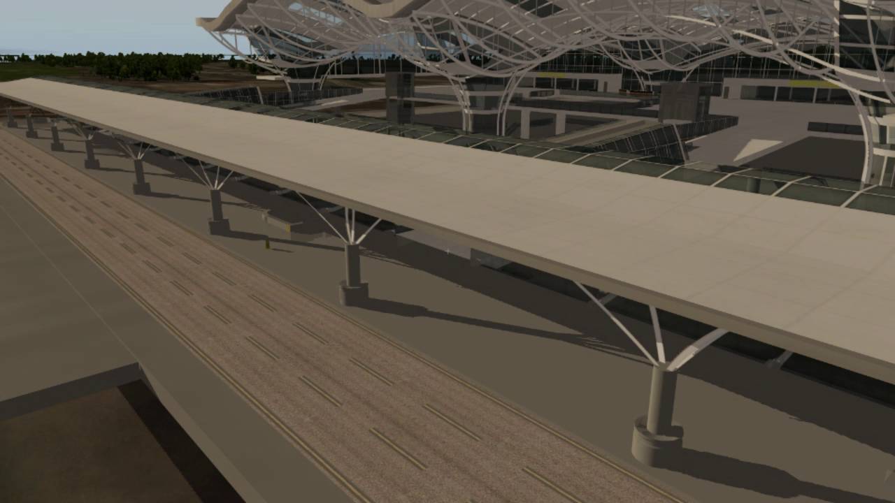 X-plane 10 ... testing a WIP scenery