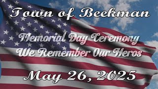 Town of Beekman Memorial Day 5 26 25