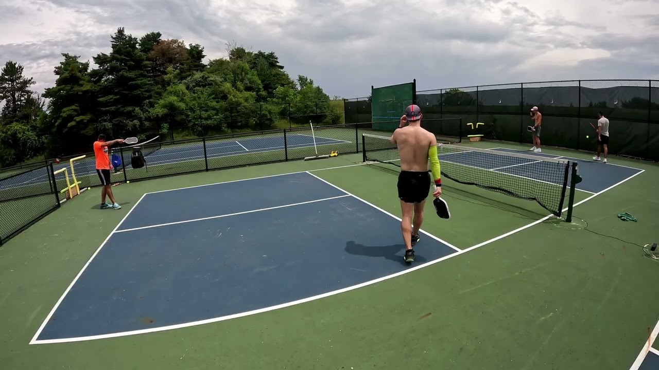 Leslie Pickleball | Lucas & Nico vs Adam & Kais GAME 2 SERIA 2 | 7.12.25