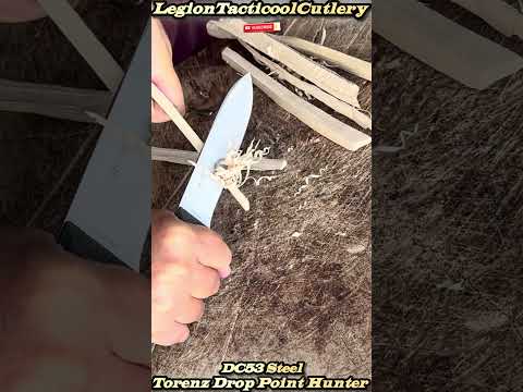 Turenz Drop Point Hunter in DC53 Steel