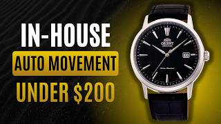 This Watch Has In House Movement For Under $200 (Orient Symphony Review)!