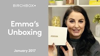 Birchbox UK January 2017: Emma's Unboxing!